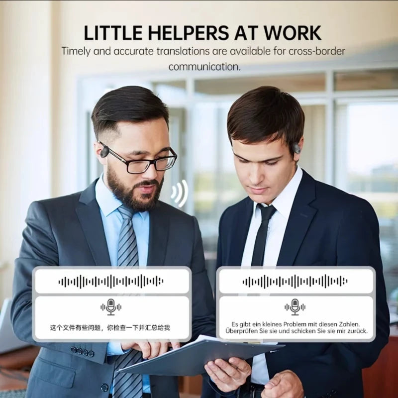 156 Languages Real Time Translation Earbuds Magic APP Turns Bluetooth Headphones Into AI Translator With Summary for XIAOMI JBL