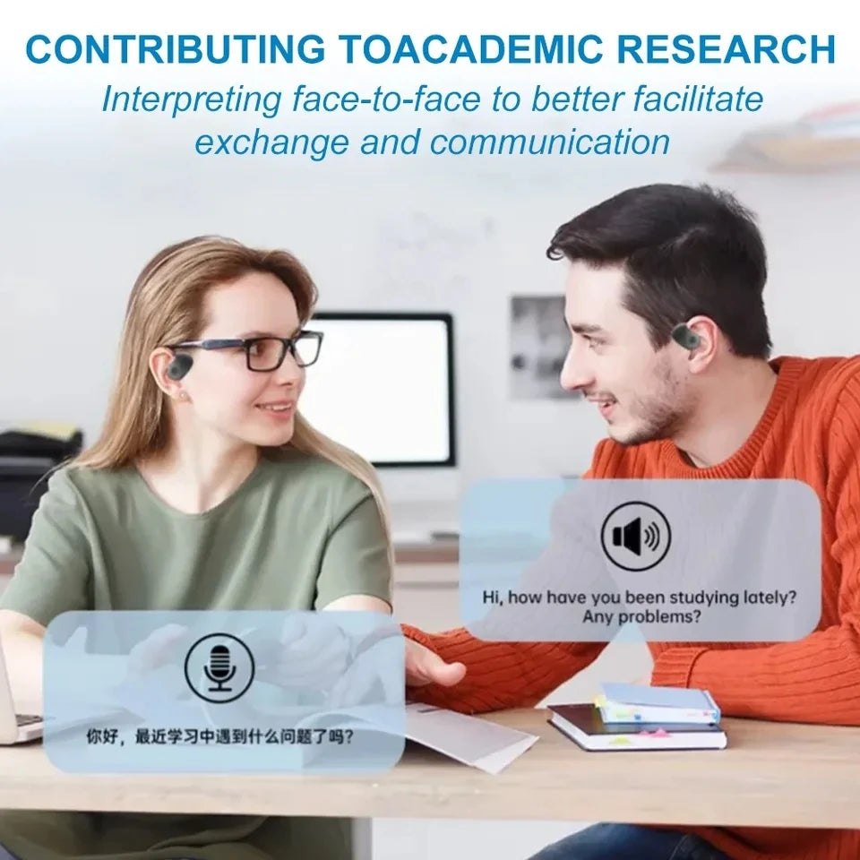 156 Languages Real Time Translation Earbuds Magic APP Turns Bluetooth Headphones Into AI Translator With Summary for XIAOMI JBL